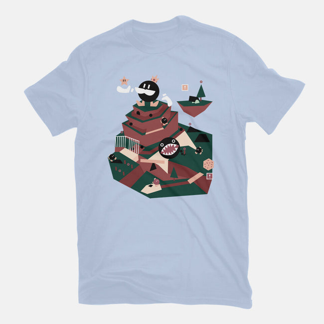 Big Bob-omb On The Summit-Unisex-Basic-Tee-Willdesiner