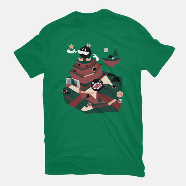 Big Bob-omb On The Summit-Mens-Heavyweight-Tee-Willdesiner