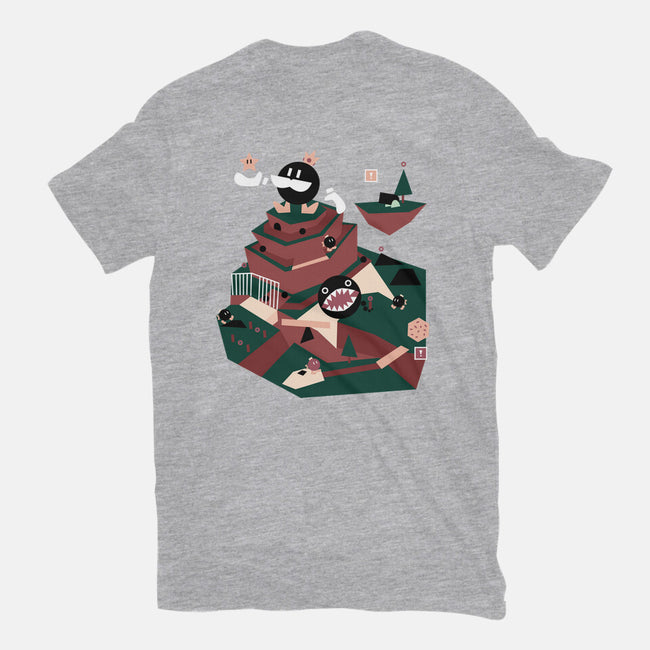 Big Bob-omb On The Summit-Mens-Heavyweight-Tee-Willdesiner