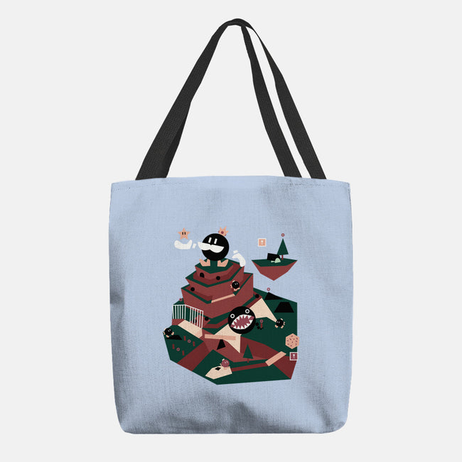 Big Bob-omb On The Summit-None-Basic Tote-Bag-Willdesiner