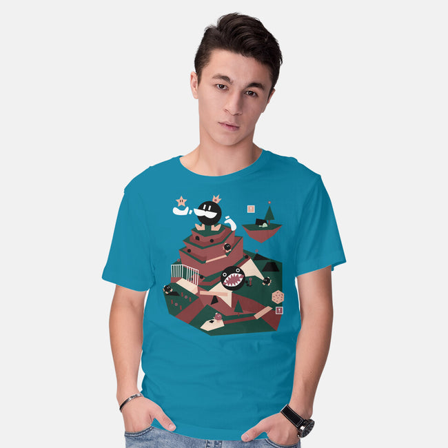 Big Bob-omb On The Summit-Mens-Basic-Tee-Willdesiner