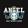 Angel Only When I Sleep-Womens-Off Shoulder-Tee-NemiMakeit