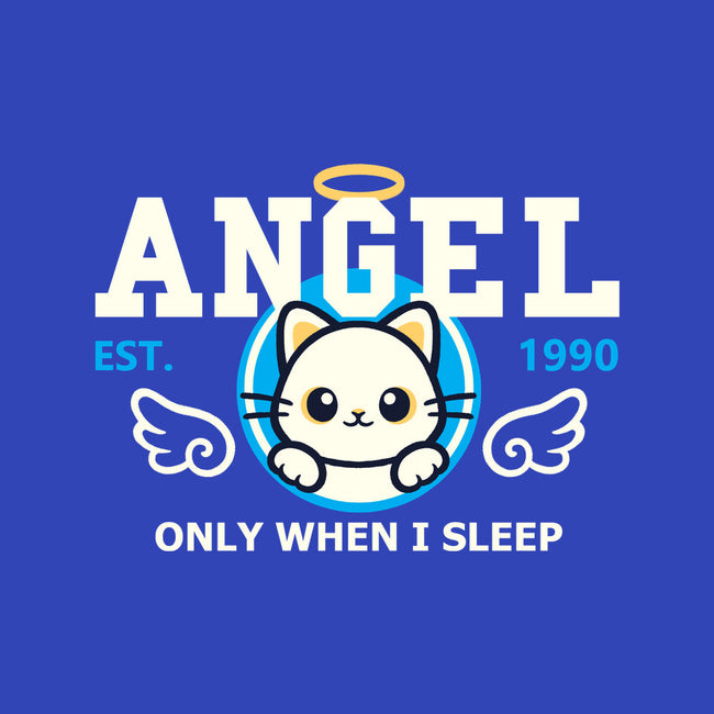 Angel Only When I Sleep-Womens-Fitted-Tee-NemiMakeit