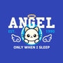 Angel Only When I Sleep-Womens-Fitted-Tee-NemiMakeit