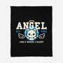 Angel Only When I Sleep-None-Fleece-Blanket-NemiMakeit