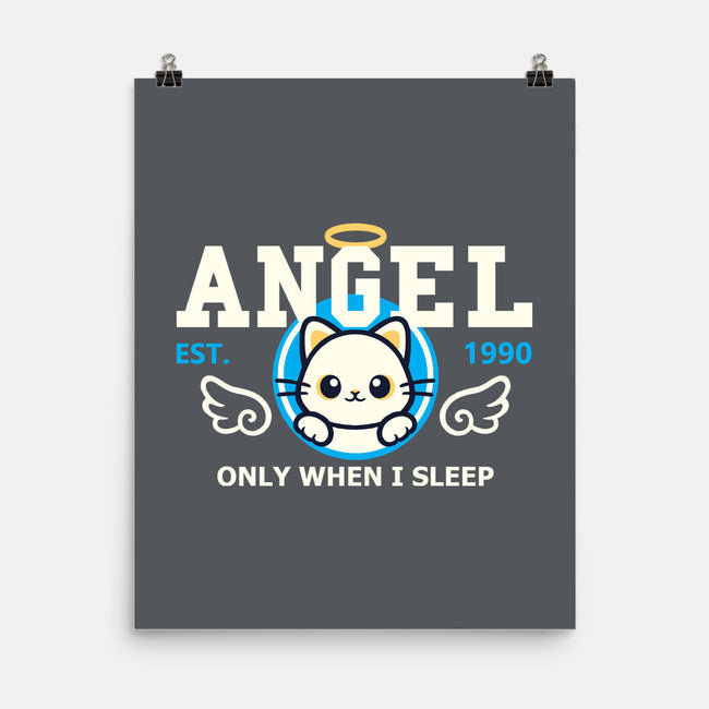 Angel Only When I Sleep-None-Matte-Poster-NemiMakeit