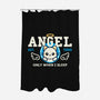 Angel Only When I Sleep-None-Polyester-Shower Curtain-NemiMakeit