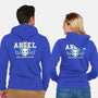 Angel Only When I Sleep-Unisex-Zip-Up-Sweatshirt-NemiMakeit