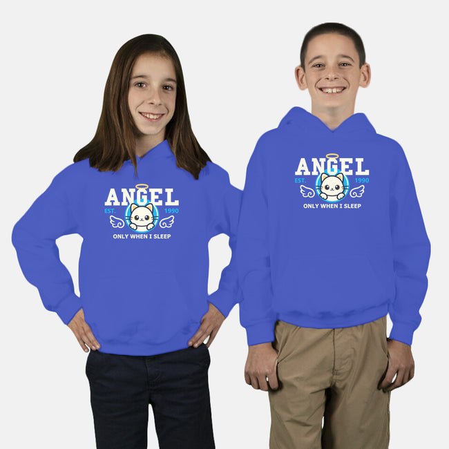 Angel Only When I Sleep-Youth-Pullover-Sweatshirt-NemiMakeit