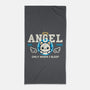 Angel Only When I Sleep-None-Beach-Towel-NemiMakeit