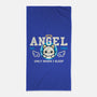 Angel Only When I Sleep-None-Beach-Towel-NemiMakeit