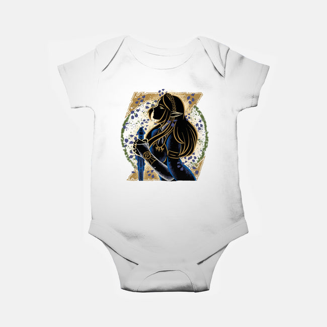 Hylian Princess-Baby-Basic-Onesie-rmatix