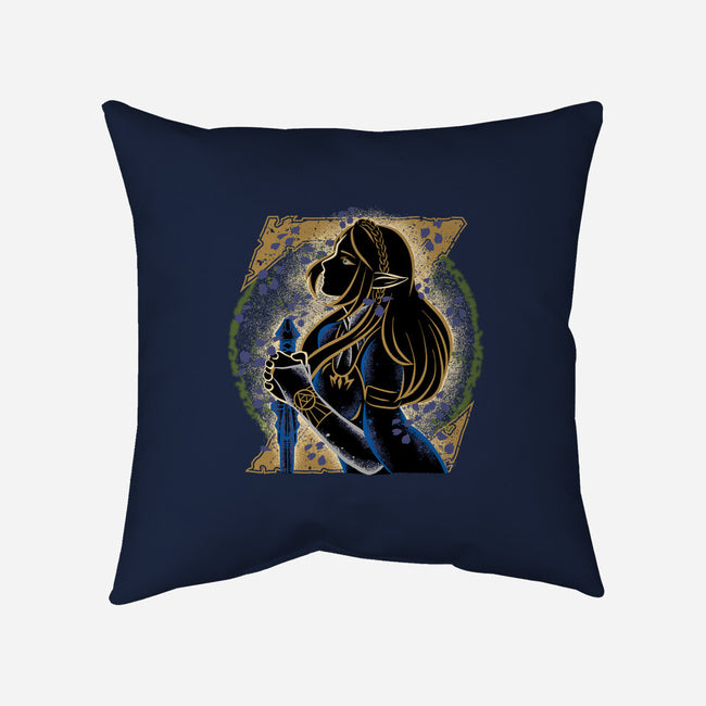 Hylian Princess-None-Removable Cover-Throw Pillow-rmatix