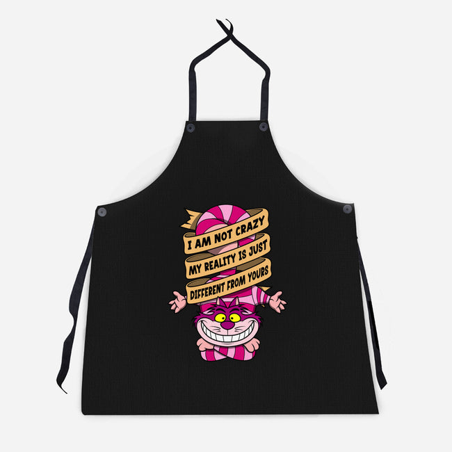 I Am Not Crazy-Unisex-Kitchen-Apron-drbutler