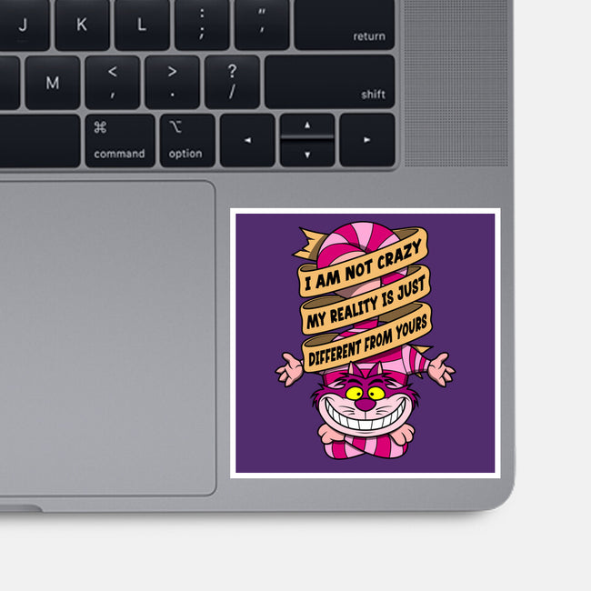 I Am Not Crazy-None-Glossy-Sticker-drbutler