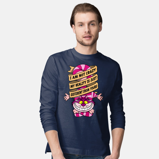 I Am Not Crazy-Mens-Long Sleeved-Tee-drbutler