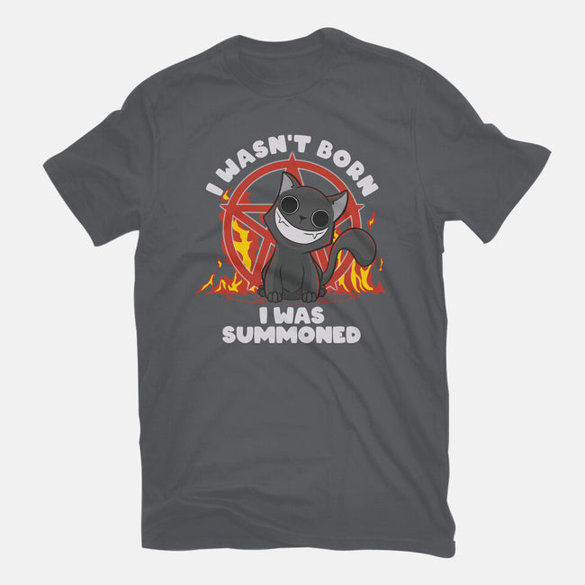 I Was Summoned-Unisex-Basic-Tee-Claudia