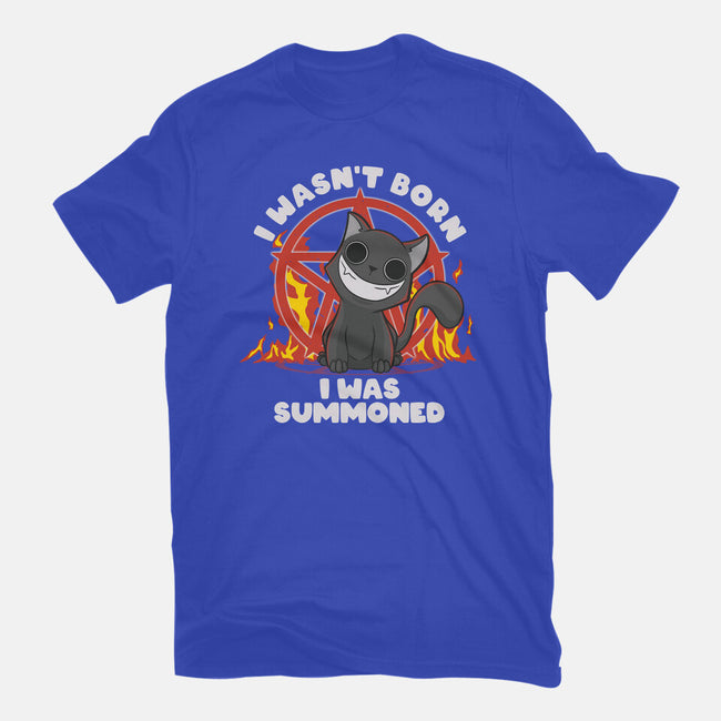 I Was Summoned-Womens-Fitted-Tee-Claudia