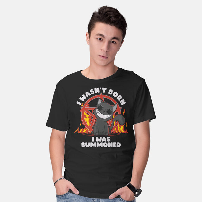 I Was Summoned-Mens-Basic-Tee-Claudia