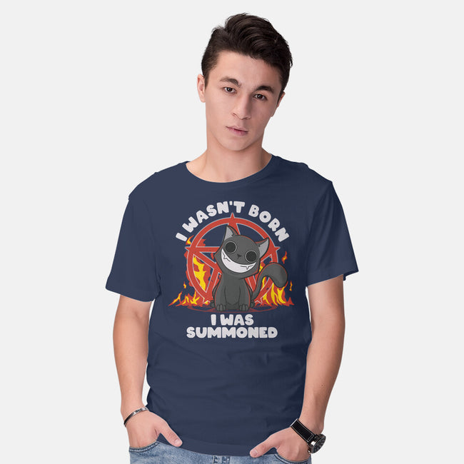 I Was Summoned-Mens-Basic-Tee-Claudia