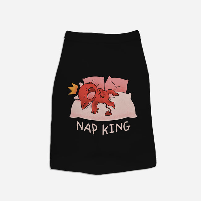 Nap King-Cat-Basic-Pet Tank-FunkVampire