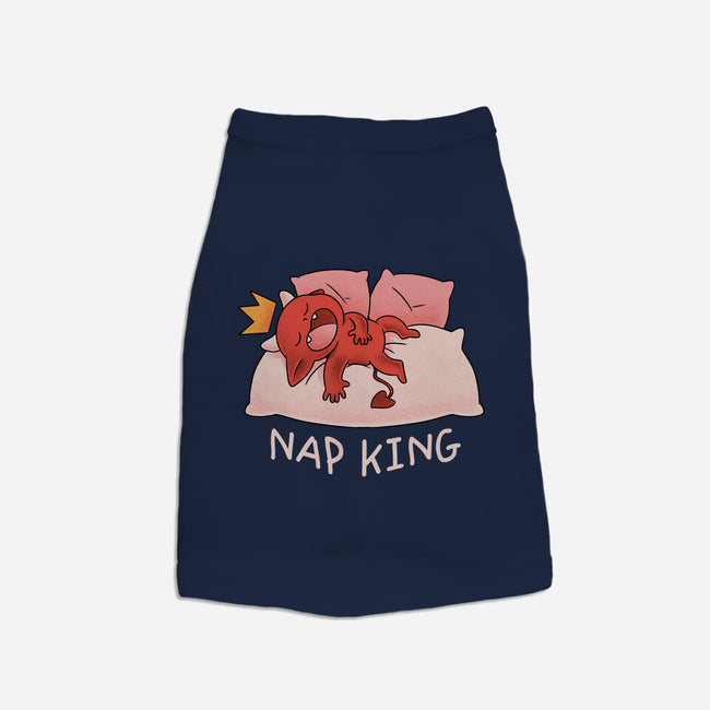 Nap King-Dog-Basic-Pet Tank-FunkVampire