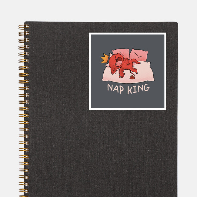 Nap King-None-Glossy-Sticker-FunkVampire