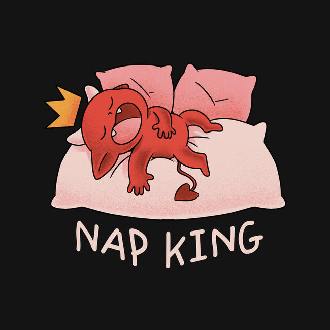 Nap King-Womens-Off Shoulder-Tee-FunkVampire