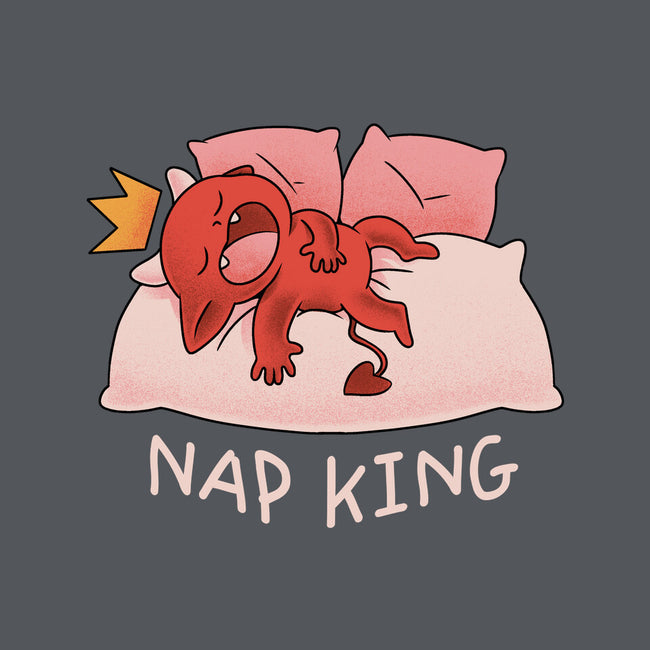 Nap King-None-Removable Cover-Throw Pillow-FunkVampire