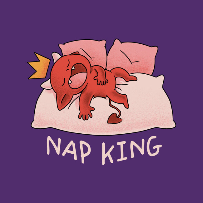 Nap King-None-Removable Cover-Throw Pillow-FunkVampire