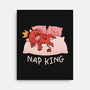 Nap King-None-Stretched-Canvas-FunkVampire