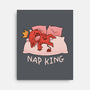 Nap King-None-Stretched-Canvas-FunkVampire