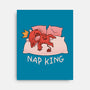 Nap King-None-Stretched-Canvas-FunkVampire