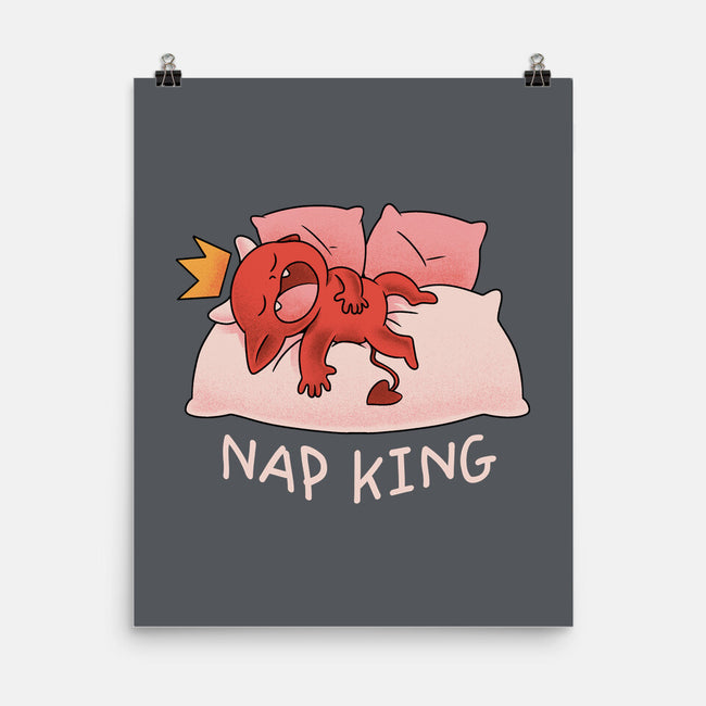 Nap King-None-Matte-Poster-FunkVampire