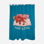 Nap King-None-Polyester-Shower Curtain-FunkVampire