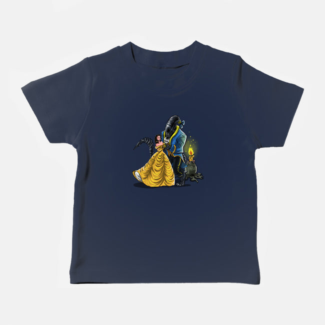 Beauty And The Alien-Baby-Basic-Tee-zascanauta