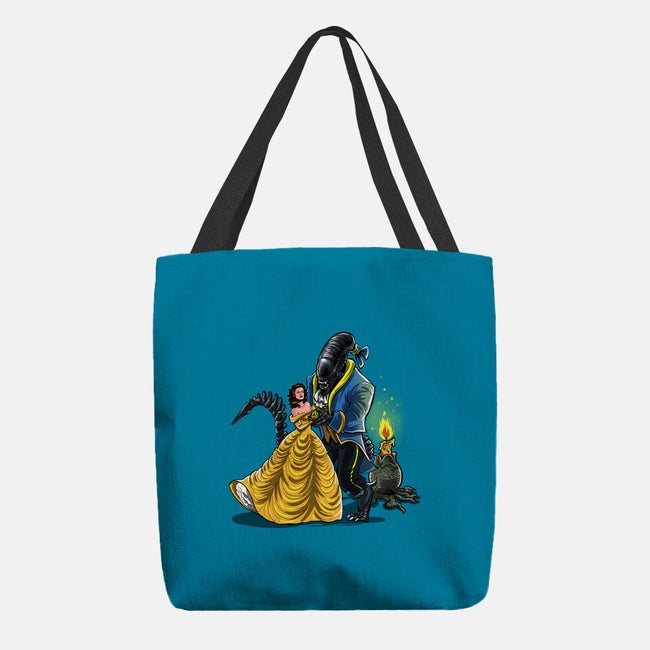 Beauty And The Alien-None-Basic Tote-Bag-zascanauta