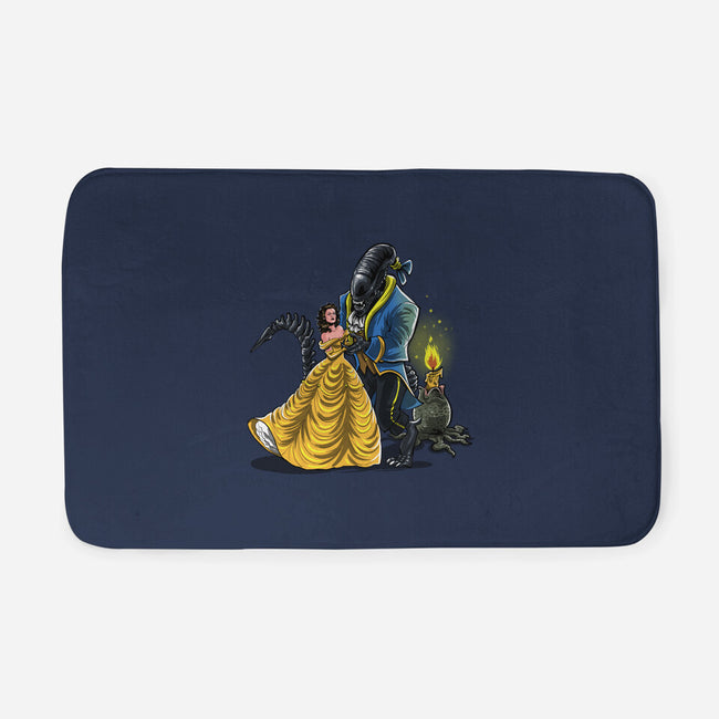 Beauty And The Alien-None-Memory Foam-Bath Mat-zascanauta