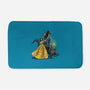 Beauty And The Alien-None-Memory Foam-Bath Mat-zascanauta