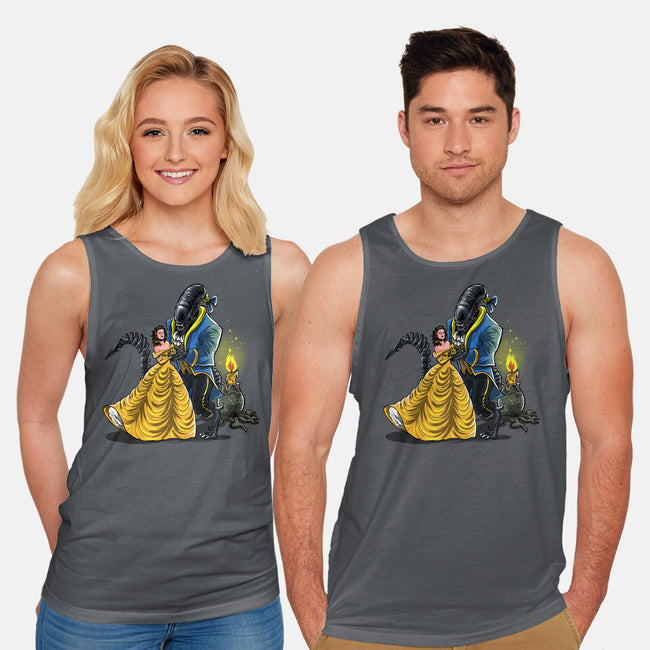 Beauty And The Alien-Unisex-Basic-Tank-zascanauta