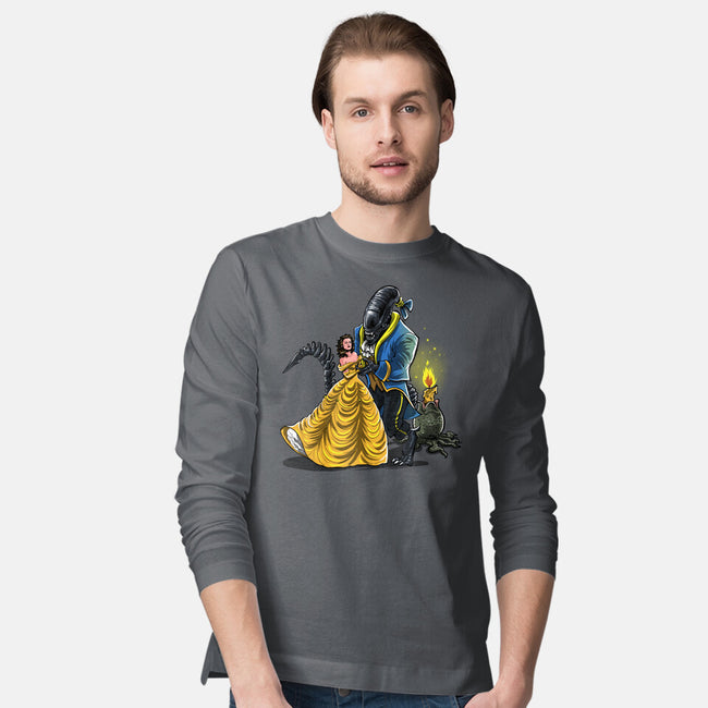 Beauty And The Alien-Mens-Long Sleeved-Tee-zascanauta