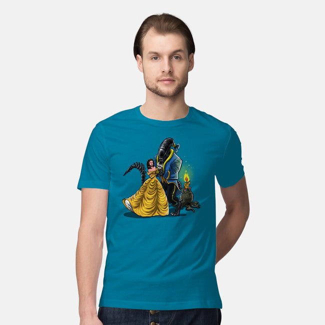 Beauty And The Alien-Mens-Premium-Tee-zascanauta