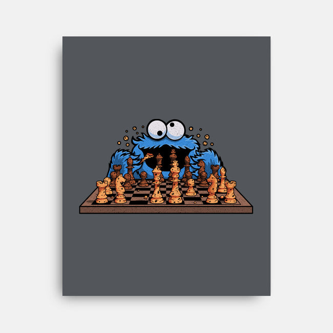 Cookie Chess-None-Stretched-Canvas-erion_designs