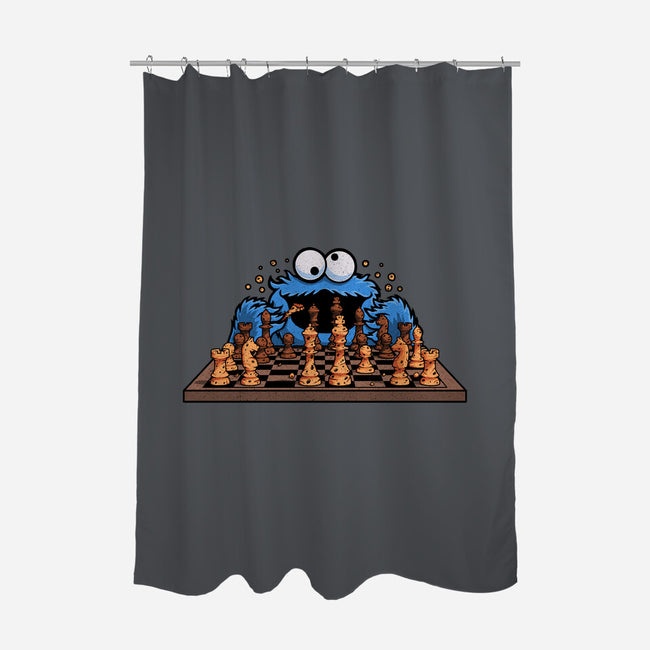 Cookie Chess-None-Polyester-Shower Curtain-erion_designs