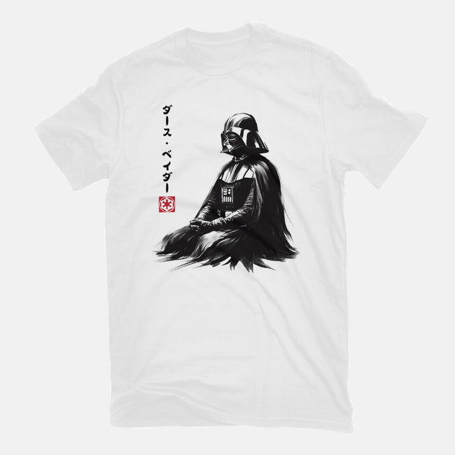 The Sith Sumi-e-Unisex-Basic-Tee-DrMonekers