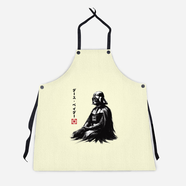 The Sith Sumi-e-Unisex-Kitchen-Apron-DrMonekers