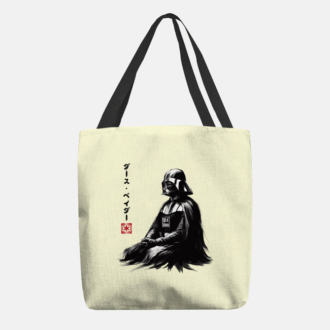 The Sith Sumi-e-None-Basic Tote-Bag-DrMonekers