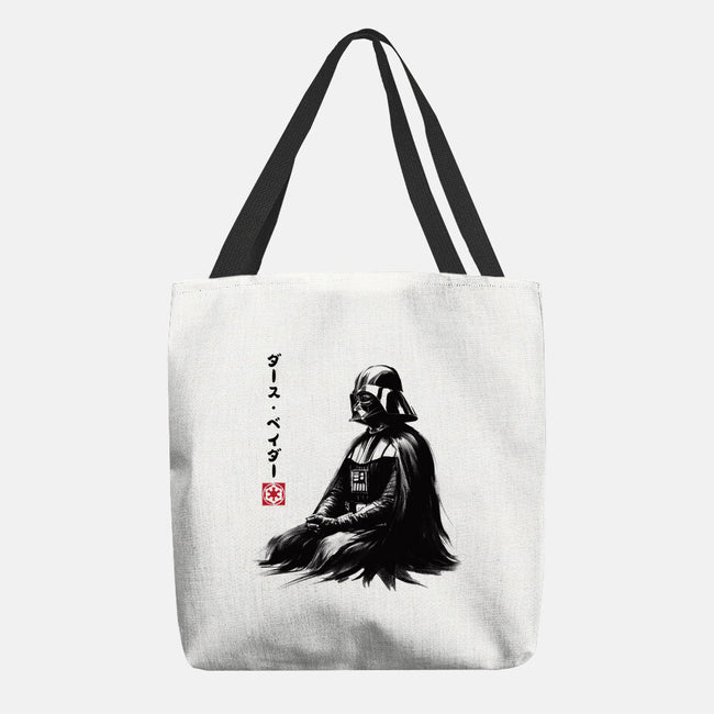 The Sith Sumi-e-None-Basic Tote-Bag-DrMonekers