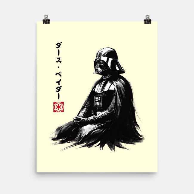 The Sith Sumi-e-None-Matte-Poster-DrMonekers