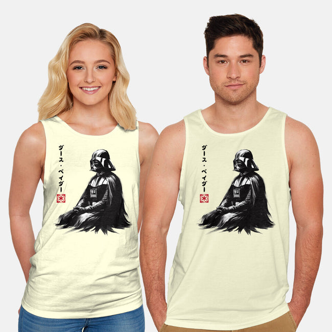 The Sith Sumi-e-Unisex-Basic-Tank-DrMonekers